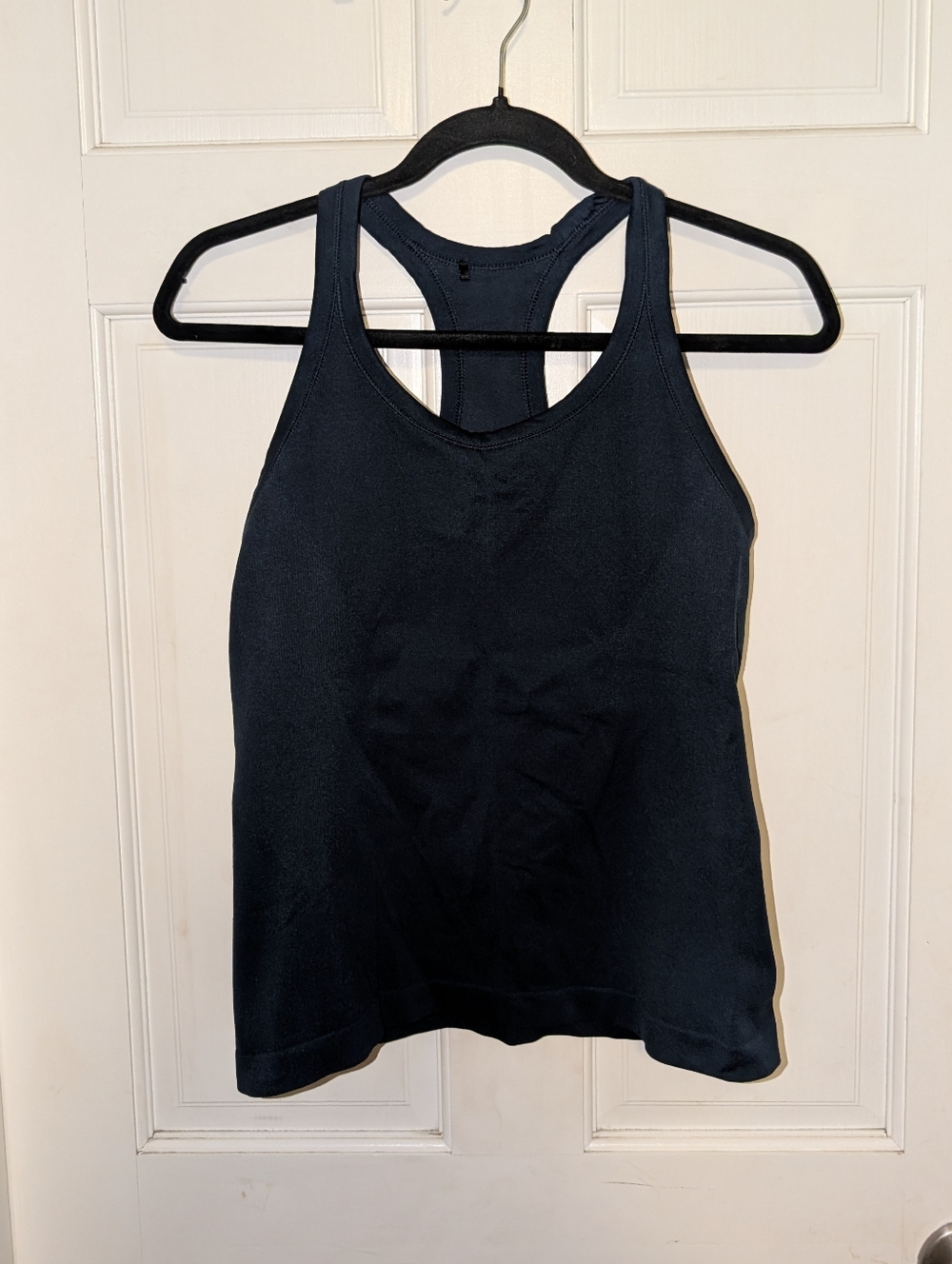 *MOVING SALE* Women's Navy Racerback Tank Top
